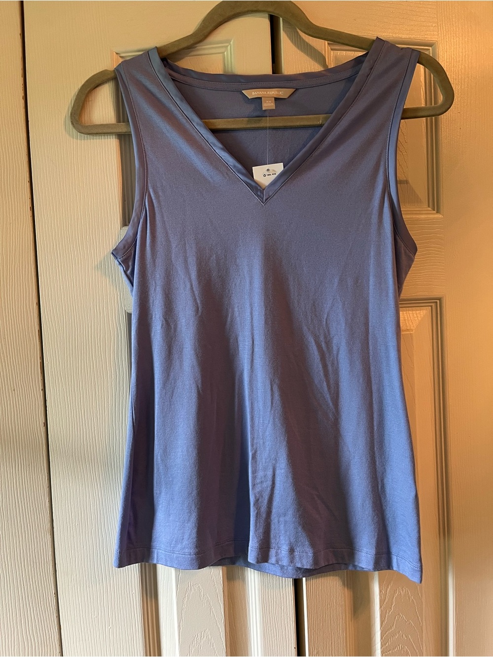 Banana Republic Sleeveless V-Neck Women's Top in Lavender